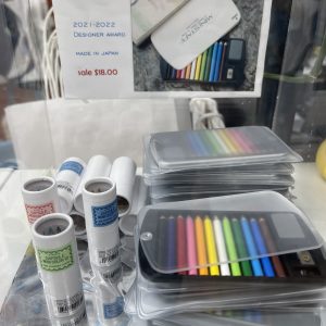 Made-in-Japan Miniature Pencil Set, a beautifully crafted pencil + sharpener + eraser combo