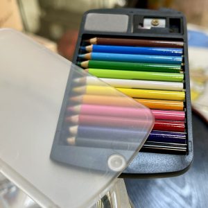 Designer’s Pencil Set with Eraser & Sharpener -Made in Japan