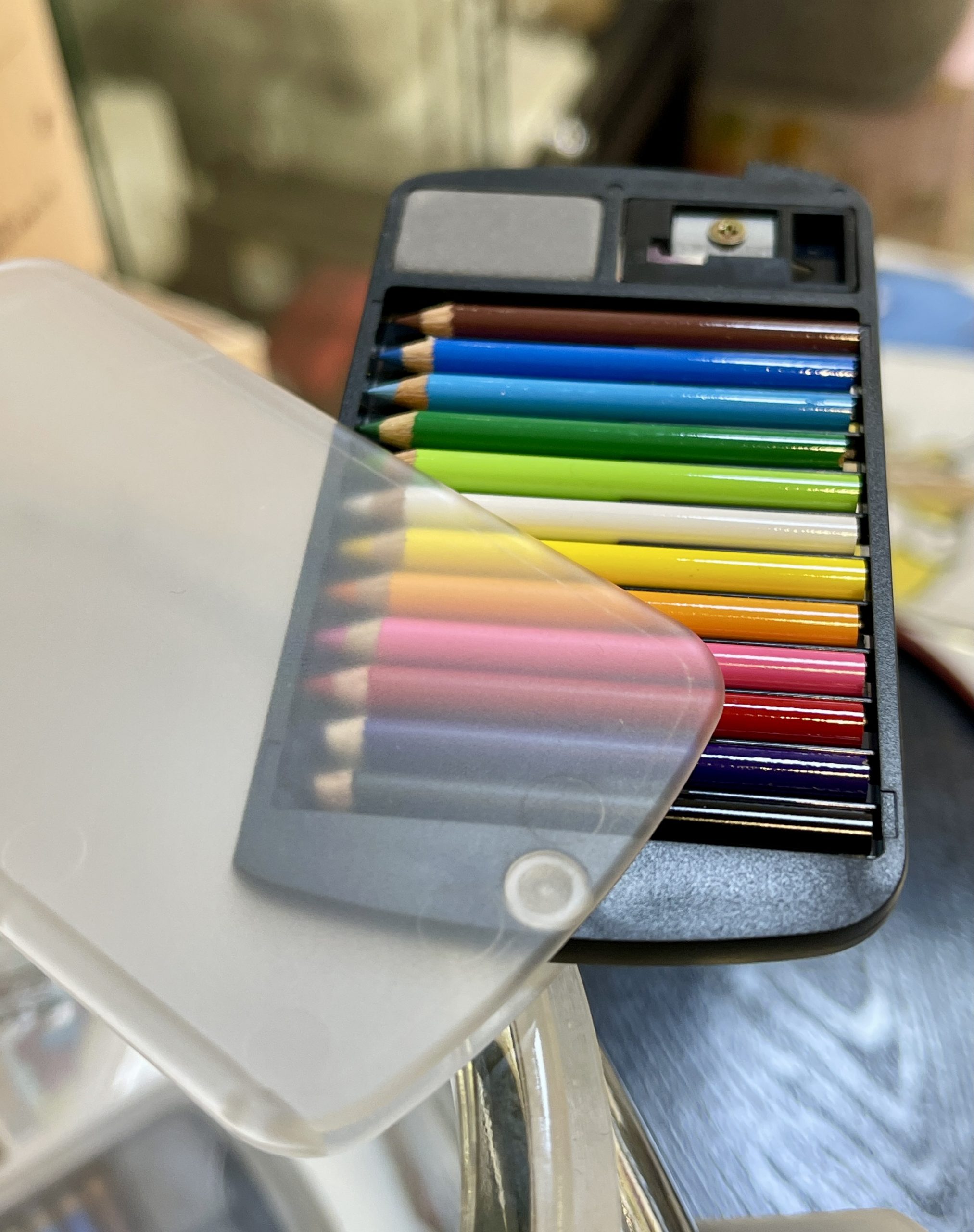 Designer’s Pencil Set with Eraser & Sharpener -Made in Japan