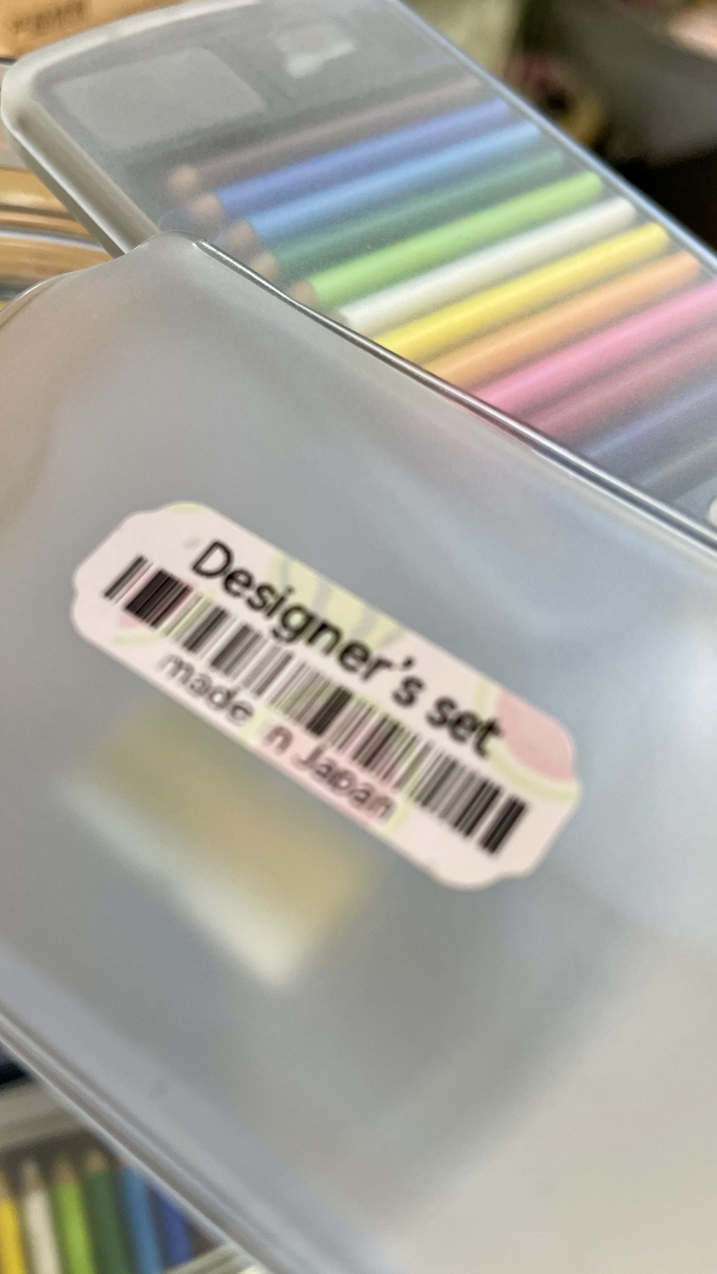 Designer’s Pencil Set with Eraser & Sharpener -Made in Japan - Image 3